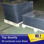 buy 3d lenticular lens 3d PET Lenticular 75 lpi lens sheet 3D flip lenticular