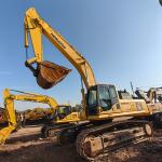 Komatsu PC450-8 Used Large Excavators 45 Tonnage 2.1m3 Capacity Bucket