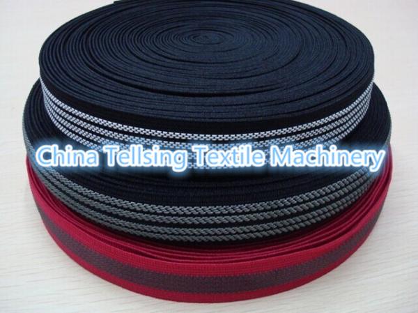 top quality 50mm elastic band machine China company Tellsing for textile fabric
