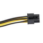 ATX 6Pin to 8 pin cable modular cord Male to female