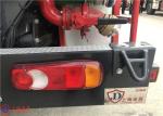Light Duty 2000L Water Tanker Fire Truck with Double Row Cab Five Seats