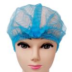 Single Use Disposable Head Cap Hair Net , Bouffant Surgical Caps Non woven