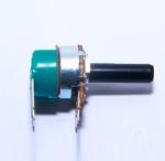 16mm rotary potentiometer, carton potentiometer with metal shaft, potentiometer