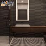 Traditional Hollywood Mirror Floating Antique Bathroom Vanity With Mirror