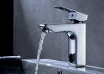 ROVATE Counter Mounted Brass Bathroom Sink Mixer Single Zinc Handle