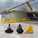 CAT320D Custom Produce Multi Purpose Construction Excavator Telescopic Arm CE