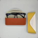 Bright-coloured Creative Irregular Magnetic Sunglasses Metal Eyeglass Case High