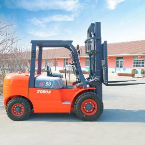 Wholesale Power Steering heavy loads Diesel Engine Forklift 3-6m Lifting Height from china suppliers