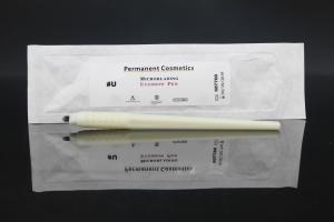 Wholesale # 18 U Blade Disposable Manual Tattoo Pen For Permanent Makeup from china suppliers