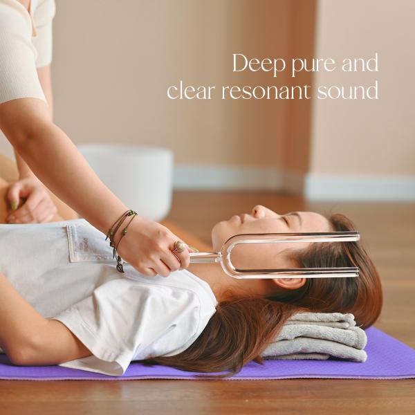 Crystal Singing Tuning Forks with set and accessories factory sell directly