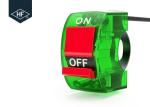 DC 12V Other Motorcycle Parts 2 / 3 Wires Handlebar Switch On Off Button For LED