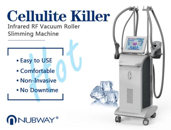 2017 best combination cellulite removal infrared RF rolling rf vacuum for beauty
