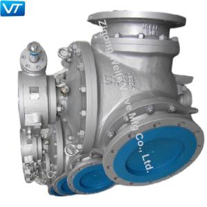 Wholesale Multi Port Ball Valve Carbon Steel 16 Inch DN250 3 Way Ball Valve from china suppliers