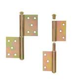 Wholesale Thickness 1.5mm 80×45mm Double Leaf Iron Door Hinges from china suppliers