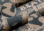 Vintage Style Modern Lounge Wallpaper 0.53*10M , Sitting Room Wallpaper With