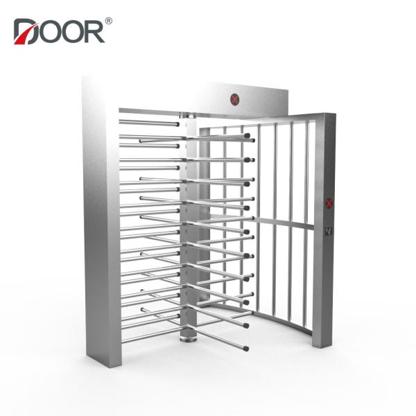 Single Channel Automatic Door Entrance Access Control Gate Full Height Turnstile