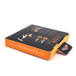 Embossing Tempered Glass Packing Box Wireless Charging Pad Packaging 75mm*30mm