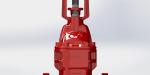 UL FM Flange Type Gate Valve With Abrasion Resistance Less Operation Torgue