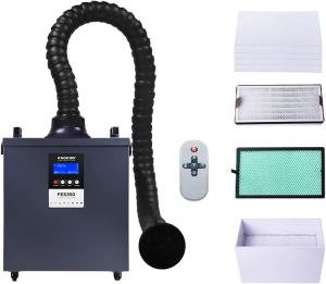 Wholesale FES350 Laser Fume Extractor With HEPA / Activated Carbon Filtration from china suppliers