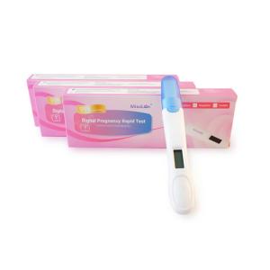 Wholesale Urine 510k MDSAP Miss Lan Digital Pregnancy Test With Word Result Show from china suppliers