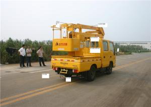 Wholesale KaiFan 16M Telescopic Boom Aerial Work Platform Truck with 5 Seats Cab from china suppliers