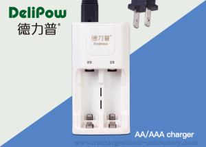 Wholesale AA / AAA 2 Slots Rechargeable Batteries And Charger 3 Years Cycle Life from china suppliers