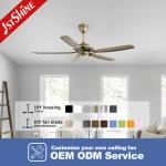 57 Inch ABS Blades DC Reversible Motor Ceiling Fan with Remote Class A Energy