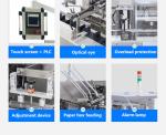 Bottom Buckle Automatic Box Packing Machine Tissue Gloves Folding Machine