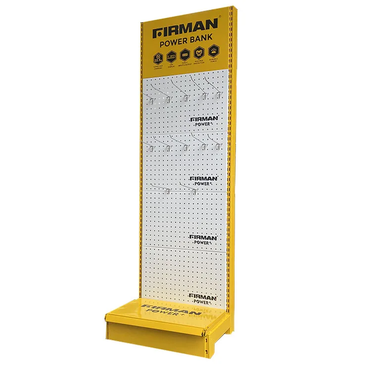 Factory Custom Size Color logo single side supermarket shelf convenience store shelf display store rack