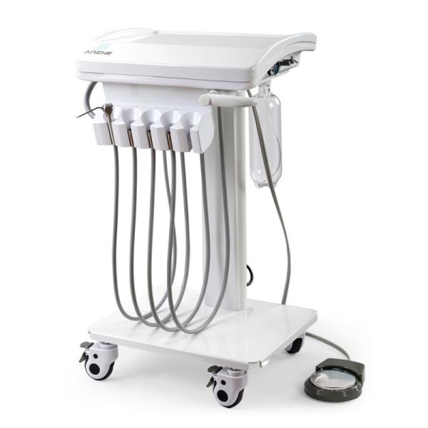 Removable Cart Animal Teeth Cleaning Mobile Unit With Suction Portable
