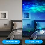 Multipurpose Smart LED Alexa Night Light Projector Durable Compatible