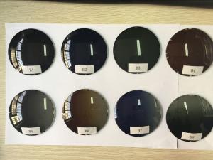 Wholesale CR39 Uncoated Polarized Eyeglass Lenses Anti UV 1.499 Index 80mm Diameter from china suppliers