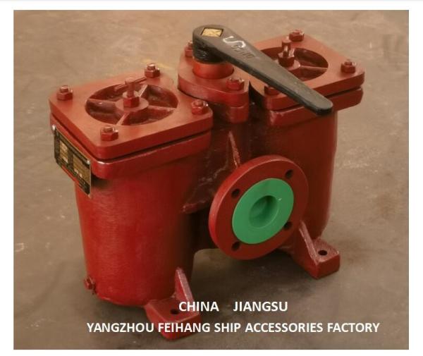 Low Pressure Duplex Filter Double Oil Filters Model As50-0.4/0.22 Cb/T425 double