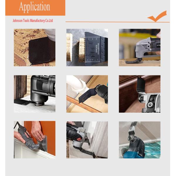 SGS 65x40mm Oscillating Multi Tool Diamond Blades Robust