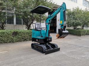 Wholesale mini Excavator 0.025 M3 operating weight 1000kg very low price for garden or parks from china suppliers