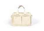 Women'S Multi Pocket Canvas Bag Compact Customized Design Multipurpose