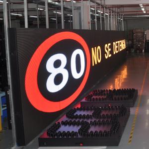 Wholesale VMS LED Display Variable Message Sign with 310W Average Power Consumption 3906 dot/m2 Pixel Density and >120Hz Refresh Rate for Highway Roadside from china suppliers