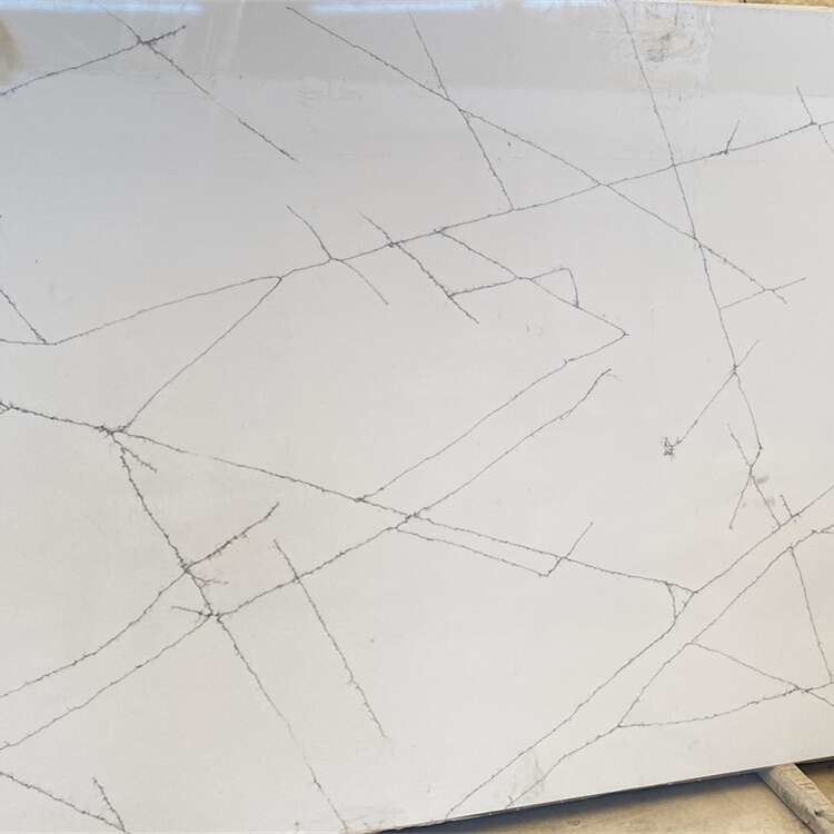 Calcatta Color Artificial Quartz Stone Slabs 3200x1600mm For Kitchen Countertops Bathroom Vanity Tops