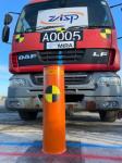 Anti Ram Single Automatic Bollards For Driveways K12 M50 25mm Thickness 1460mm