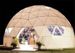 Customized Geodesic Dome Tent Steel Structure Temporary Banquet Halls