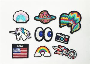 Wholesale Fashion Rainbow Custom Applique Patches Multicolor Used In Shoes from china suppliers