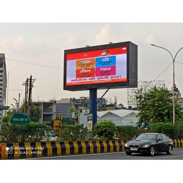 P8 Fixed Waterproof Billboard LED Display Die - Casting Aluminum Lightweight