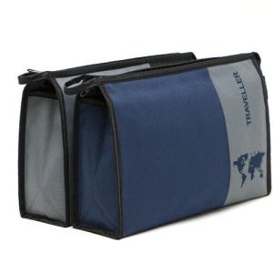 Wholesale Promotional Polyester Cosmetic Wash Bags For Men 23*18*7 cm SGS from china suppliers