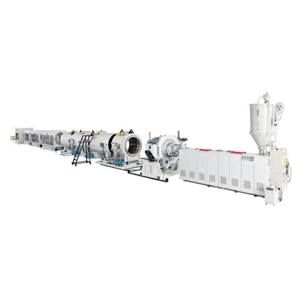 Three Layers ABC Type 315-630mm Pipe Extrusion Machine for HDPE PE Gas Pipe /