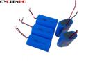Blue 18650 7.4v Rechargeable Lithium Ion Battery Pack 2000mah For Digital