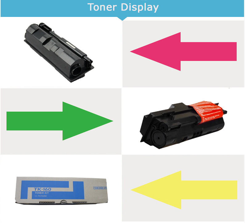 TK - 160 Kyocera Black Toner Cartridges For FS - 1120D Printer