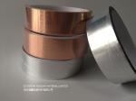 50m Self Adhesive Conductive Foil Tape , 0.01mm Foil Shielding Tape