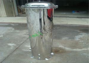 Wholesale 1-500 Micron Single / Multi Cartridge Filter Housing System High Working Pressure from china suppliers