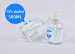 Transparent Alcohol Hand Sanitizers For Office , Picnic During Travel