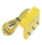Residential 2x10mm Snap 2M Ohms 250V Earth Grounding Plug
